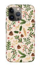 Load image into Gallery viewer, Christmas Watercolor Pattern - Phone Case