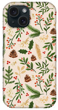 Load image into Gallery viewer, Christmas Watercolor Pattern - Phone Case
