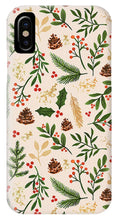 Load image into Gallery viewer, Christmas Watercolor Pattern - Phone Case