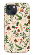 Load image into Gallery viewer, Christmas Watercolor Pattern - Phone Case