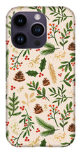 Load image into Gallery viewer, Christmas Watercolor Pattern - Phone Case