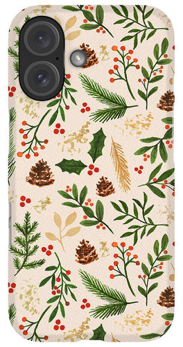 Christmas Watercolor Pattern - Phone Case