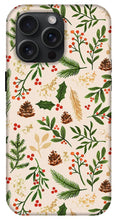 Load image into Gallery viewer, Christmas Watercolor Pattern - Phone Case
