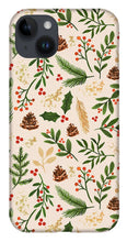 Load image into Gallery viewer, Christmas Watercolor Pattern - Phone Case
