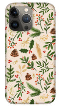 Load image into Gallery viewer, Christmas Watercolor Pattern - Phone Case