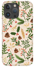 Load image into Gallery viewer, Christmas Watercolor Pattern - Phone Case