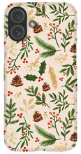 Load image into Gallery viewer, Christmas Watercolor Pattern - Phone Case