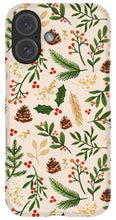 Load image into Gallery viewer, Christmas Watercolor Pattern - Phone Case