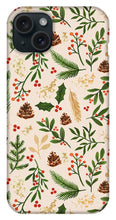 Load image into Gallery viewer, Christmas Watercolor Pattern - Phone Case