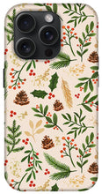 Load image into Gallery viewer, Christmas Watercolor Pattern - Phone Case
