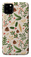 Load image into Gallery viewer, Christmas Watercolor Pattern - Phone Case