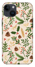 Load image into Gallery viewer, Christmas Watercolor Pattern - Phone Case