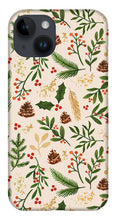 Load image into Gallery viewer, Christmas Watercolor Pattern - Phone Case