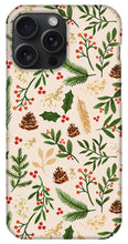 Load image into Gallery viewer, Christmas Watercolor Pattern - Phone Case