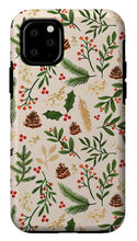 Load image into Gallery viewer, Christmas Watercolor Pattern - Phone Case