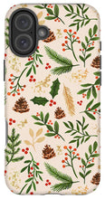 Load image into Gallery viewer, Christmas Watercolor Pattern - Phone Case