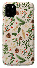 Load image into Gallery viewer, Christmas Watercolor Pattern - Phone Case