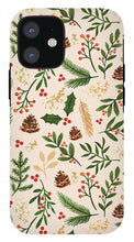 Load image into Gallery viewer, Christmas Watercolor Pattern - Phone Case