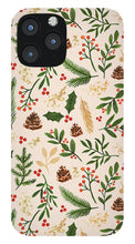 Load image into Gallery viewer, Christmas Watercolor Pattern - Phone Case