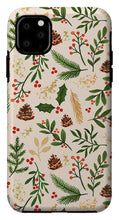 Load image into Gallery viewer, Christmas Watercolor Pattern - Phone Case