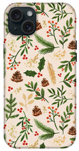 Load image into Gallery viewer, Christmas Watercolor Pattern - Phone Case