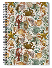 Load image into Gallery viewer, Coastal Creatures - Spiral Notebook