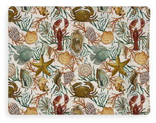 Load image into Gallery viewer, Coastal Creatures - Blanket
