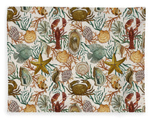 Load image into Gallery viewer, Coastal Creatures - Blanket