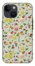 Load image into Gallery viewer, Cocktails and Flowers Pattern - Phone Case