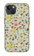 Load image into Gallery viewer, Cocktails and Flowers Pattern - Phone Case