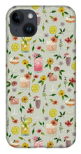 Load image into Gallery viewer, Cocktails and Flowers Pattern - Phone Case