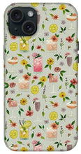 Load image into Gallery viewer, Cocktails and Flowers Pattern - Phone Case