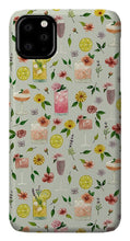 Load image into Gallery viewer, Cocktails and Flowers Pattern - Phone Case