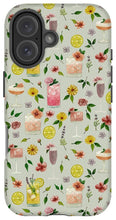 Load image into Gallery viewer, Cocktails and Flowers Pattern - Phone Case