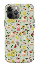 Load image into Gallery viewer, Cocktails and Flowers Pattern - Phone Case