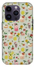 Load image into Gallery viewer, Cocktails and Flowers Pattern - Phone Case