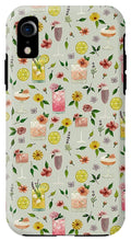 Load image into Gallery viewer, Cocktails and Flowers Pattern - Phone Case
