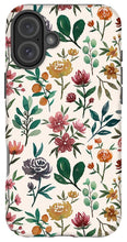 Load image into Gallery viewer, Colorful Watercolor Flowers - Phone Case
