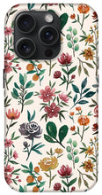 Load image into Gallery viewer, Colorful Watercolor Flowers - Phone Case