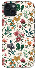 Load image into Gallery viewer, Colorful Watercolor Flowers - Phone Case