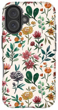 Load image into Gallery viewer, Colorful Watercolor Flowers - Phone Case