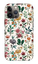 Load image into Gallery viewer, Colorful Watercolor Flowers - Phone Case