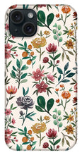 Load image into Gallery viewer, Colorful Watercolor Flowers - Phone Case