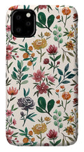Load image into Gallery viewer, Colorful Watercolor Flowers - Phone Case