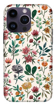Load image into Gallery viewer, Colorful Watercolor Flowers - Phone Case