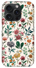 Load image into Gallery viewer, Colorful Watercolor Flowers - Phone Case