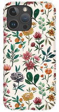 Load image into Gallery viewer, Colorful Watercolor Flowers - Phone Case