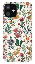 Load image into Gallery viewer, Colorful Watercolor Flowers - Phone Case