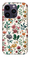 Load image into Gallery viewer, Colorful Watercolor Flowers - Phone Case