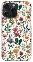 Load image into Gallery viewer, Colorful Watercolor Flowers - Phone Case